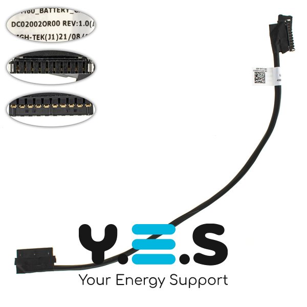 Шлейф підключення акумулятора Dell E5280 E5290 CDM60, CN-09YFCJ (dc02002or00)