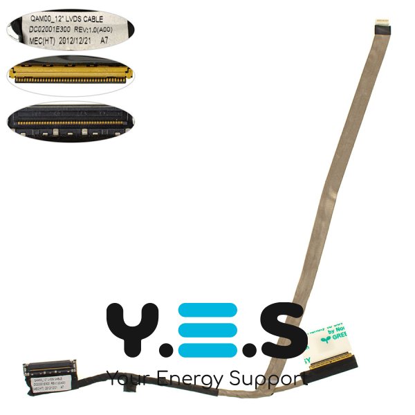 Шлейф матриці для ноутбука Dell e6230 QAM00, 0VD834 DC02001TO00