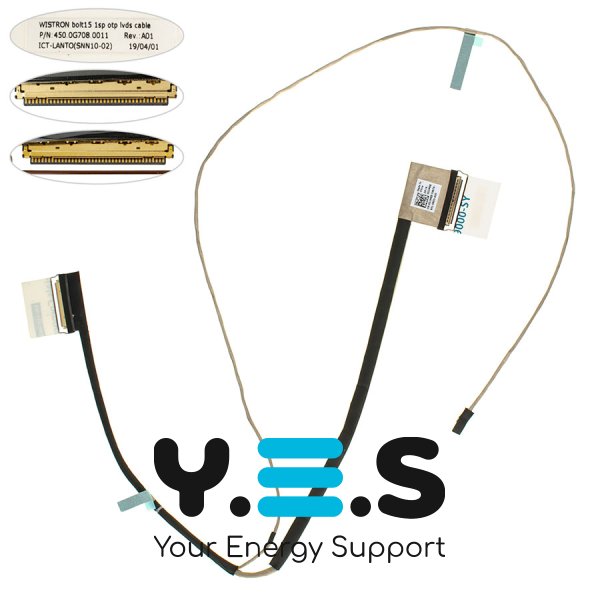 Шлейф матриці для ноутбука Dell Inspiron 15 5584 40 (450.0G708.0011, 0G1M8X)