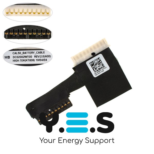 Шлейф підключення акумулятора DELL Inspiron 15 5570 5575 Latitude 3590 0FM0F1 dc02002wt00