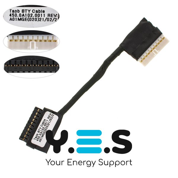 Шлейф підключення акумулятора DELL Latitude 3480 3580 E3480 E3580 058GJC 450.0A102.0011