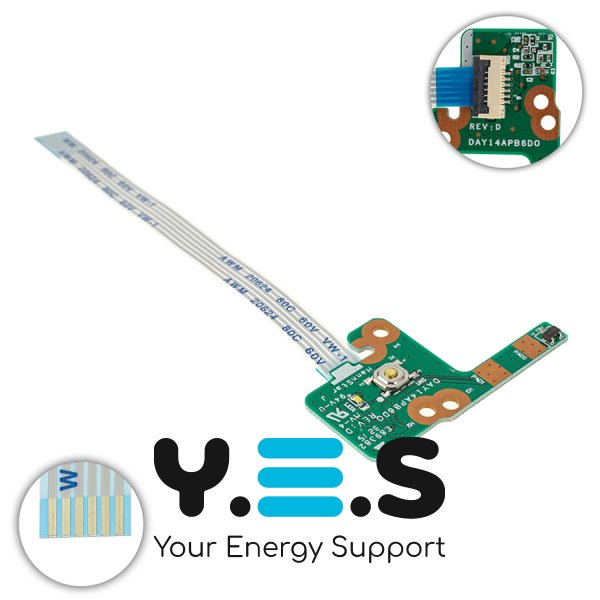Плата кнопки живлення для ноутбука HP 15-p 15-k 14-p 17-p, day14apb6d0
