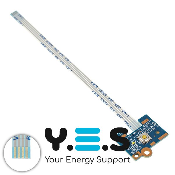 Плата кнопки увімкнення ноутбука HP 440 G2/450/455/470 G2 (LS-B181P)