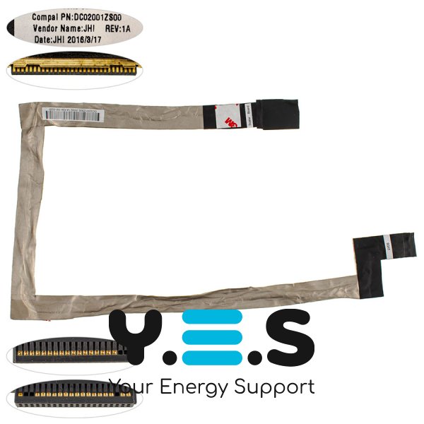 Шлейф матриці для ноутбука Lenovo A740 N20, DC02001ZS00 / 5C10G15008
