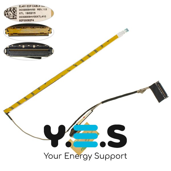 Шлейф матриці для ноутбука Lenovo AIR-14IWL/S540-14IWL EL451, DC02003HV00