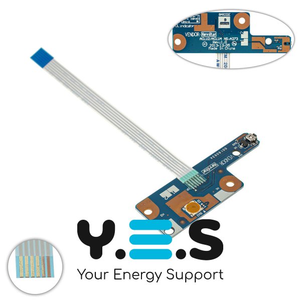 Плата кнопки живлення ноутбука Lenovo G50-70/G50-80/G50-75/G50-30/Z50-70/G50-45/Z50-75 NS-A273