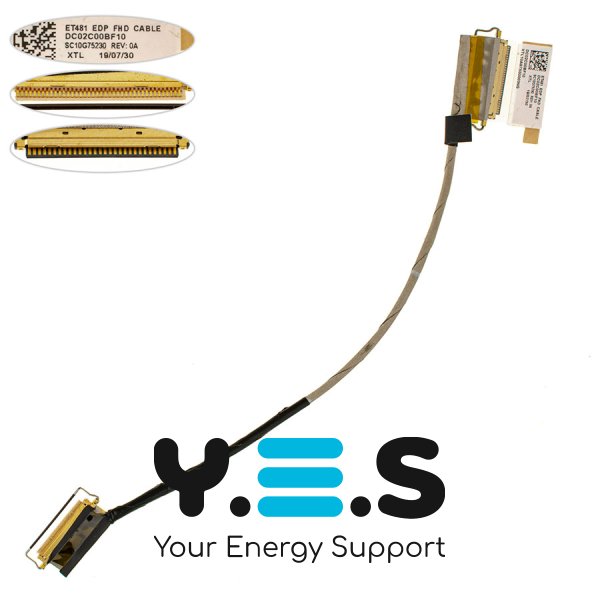 Шлейф матриці для ноутбука Lenovo T480S, 30pin (01YN993 / DC02C00BF10)