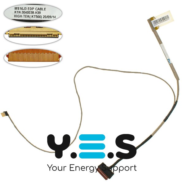 Шлейф матриці EDP 30pin для MSI GL62 6QF MS16J3, LCD кабель K1N3040038-H39