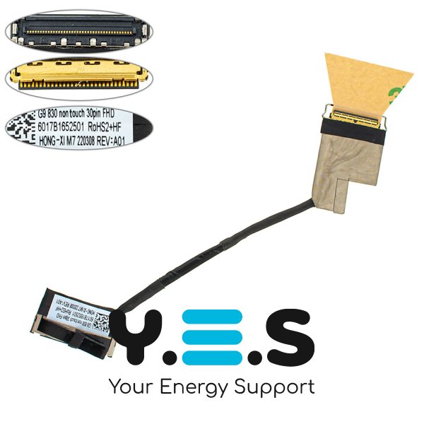 Шлейф матриці HP 830 G9, 30pin LED (6017B1652501)