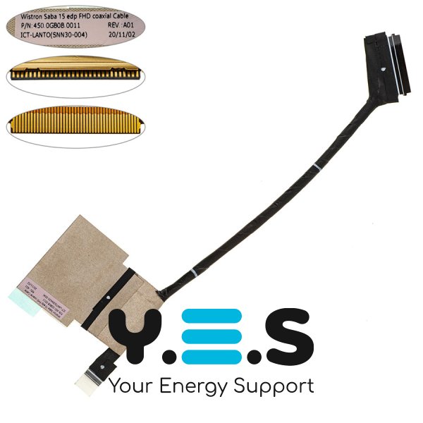 Шлейф матриці для ноутбука HP Envy X360 15M-DS, LED (450.0GB0B.0001)