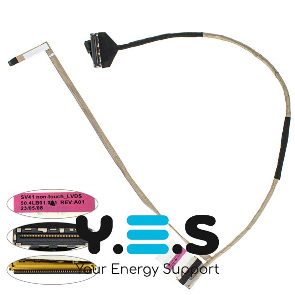 Шлейф матриці Asus K450J/K450V/A450JF, 40pin LED, 50.4LB01.021