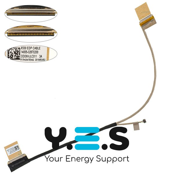 Шлейф матриці LED для ноутбука Asus S15, X530 (DD0XKJLC011)
