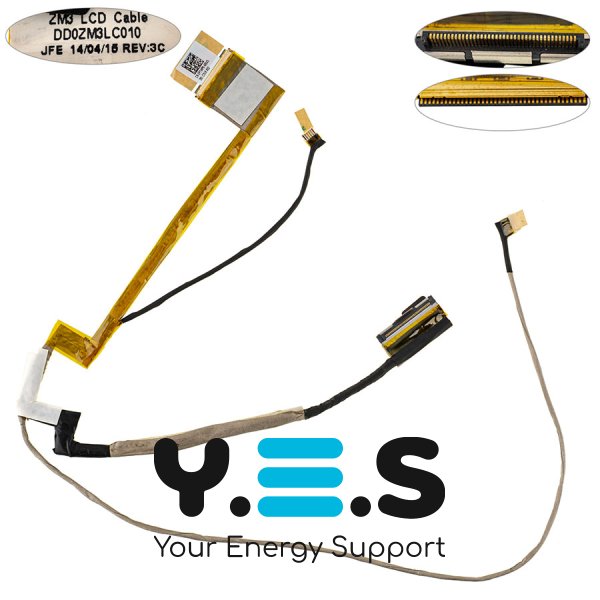 Шлейф матриці для ноутбука Asus X555/VM590L/FL5800L, 40pin LED (1422-028A0AS)