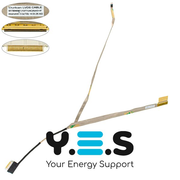 Шлейф матриці ноутбука Toshiba C55/C55d/C55T/C55DT LED, 6017B0440401