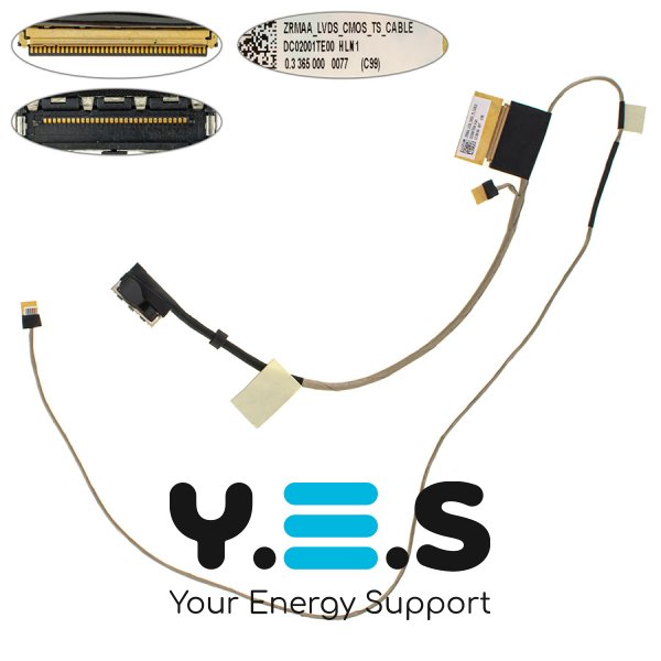 Шлейф матриці Toshiba E45, E45T, E45T-A для LED екрана DC02001TE00