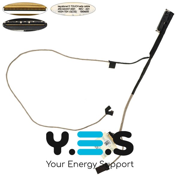 Шлейф матриці ноутбука Dell Latitude 3380 (non touch) LED, 450.0AW07.0001