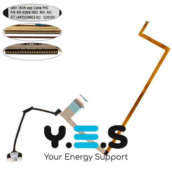 Шлейф матриці для ноутбука Dell Latitude E3410, 30pin LED (450.0KA01.0011)
