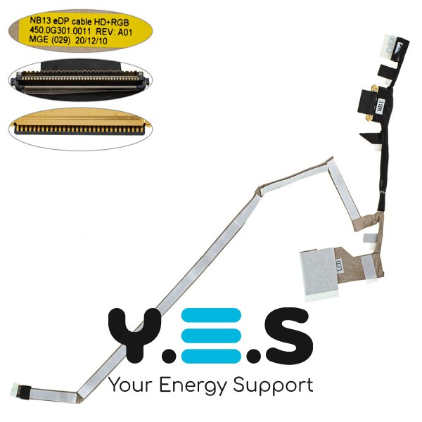 Шлейф матриці Dell Latitude 5300, E5300 30pin LED (450.0G301.0011)