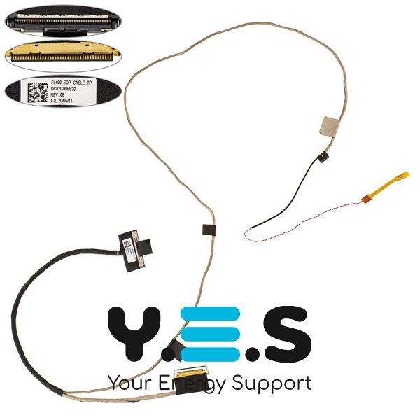 Шлейф матриці Dell Latitude E5400/E5401/E5402/E5405, 30pin FHD LED (DC02C00JX00)