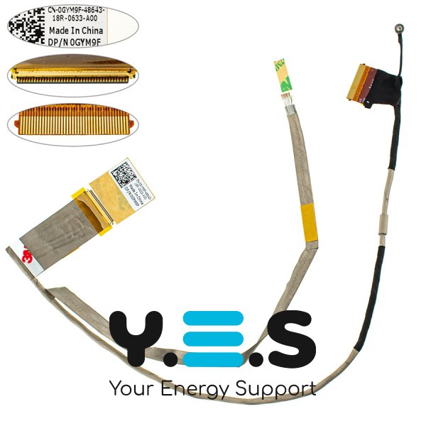 Шлейф матриці Dell Inspiron N7010 17R LED, кабель дисплея (DD0UM9LC010)