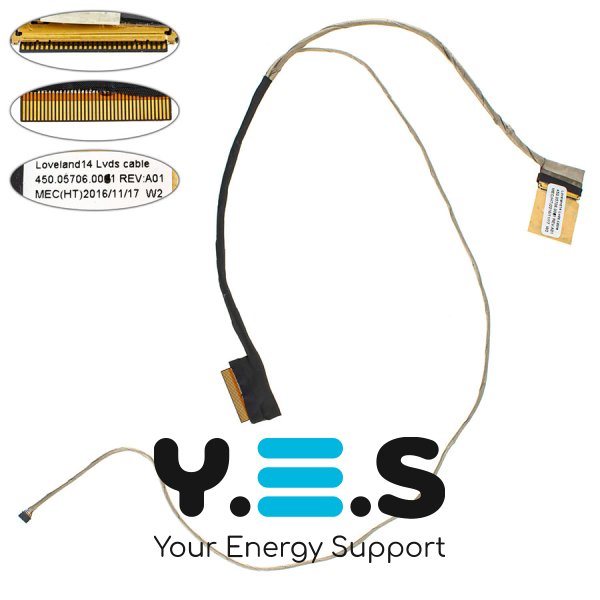 Шлейф матриці Dell Latitude 3470, Vostro 3460 для LED, 450.05706.0001