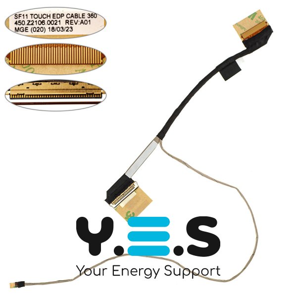 Шлейф матриці LED для ноутбука Dell Chromebook 5190 (450.Z2106.0021)