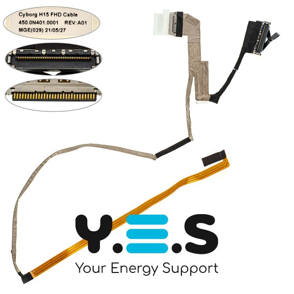 Шлейф матриці LED для ноутбука Dell Inspiron 15Pro 5510, 5515 (450.0N401.0001)