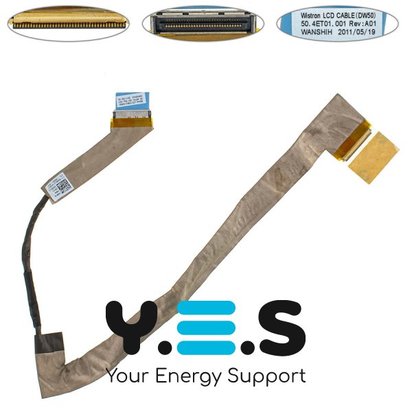 Шлейф матриці ноутбука Dell Vostro V3500 для LED (50.4ET01.001)