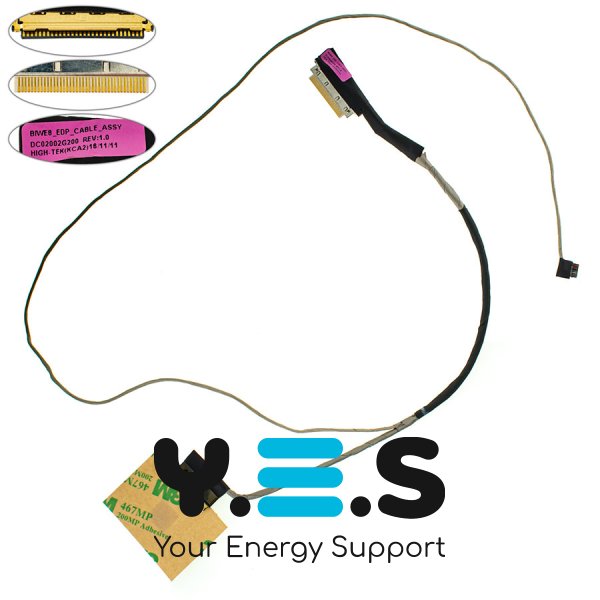 Шлейф матриці Lenovo IdeaPad E51, E51-80 для LED екрана (DC02002G200)