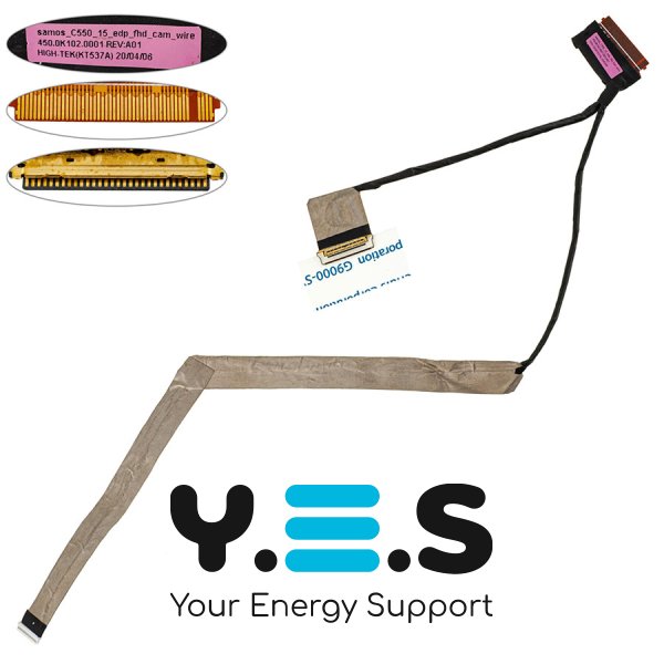 Шлейф LED-матриці ноутбука Lenovo Flex5 15ALC05, 15IIL05 (450.0K102.0001)