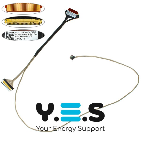 Шлейф матриці ноутбука Lenovo IdeaPad S350-15IWL, 40pin LED, DC020027820