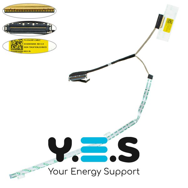 Шлейф LED-матриці для ноутбука Lenovo ThinkBook 14 G2-ITL/ARE (2021), DC02003QH00
