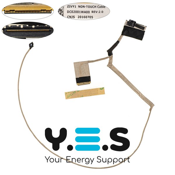 Шлейф матриці для ноутбука Lenovo Yoga 2 11, LED (DC02001WA00)