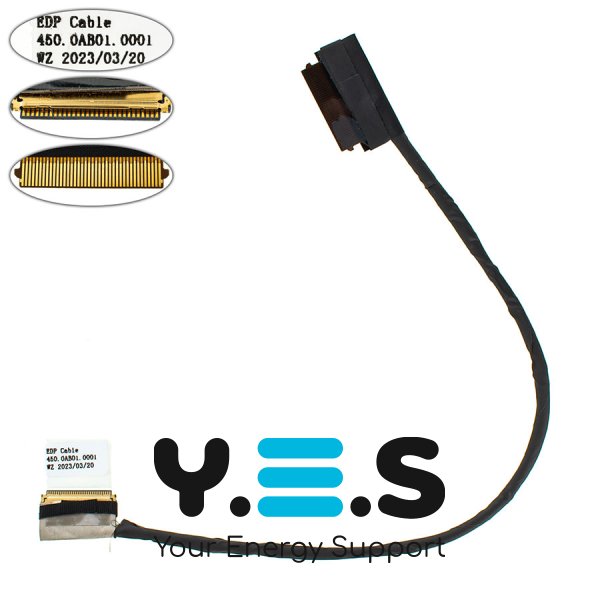 Шлейф матриці Lenovo ThinkPad T570, 30pin LED (450.0AB01.0001)