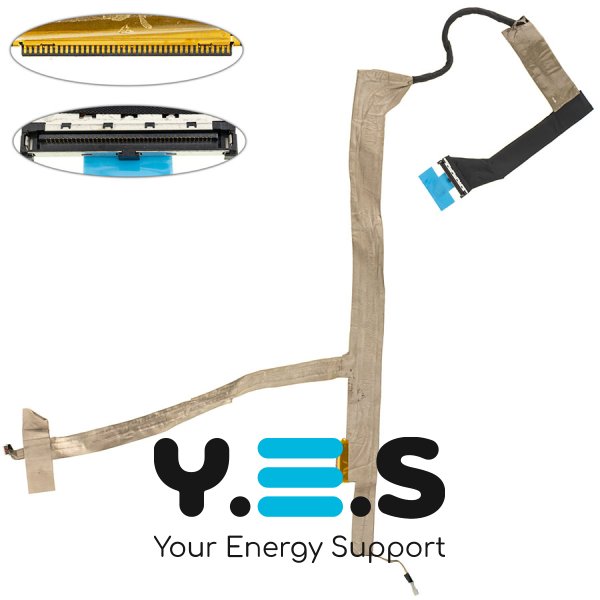 Б/В шлейф матриці HP Pavilion DV7-7000, LVDS 40pin, 682226-001