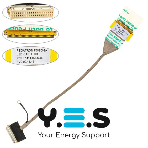 Б/В шлейф матриці ноутбука ASUS F50/F55/X61 LED, 1414-02LS000