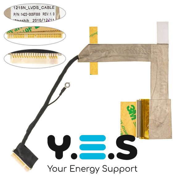 Б/У шлейф матриці LED для ноутбука ASUS Eee PC 1215 (1422-00SF000)