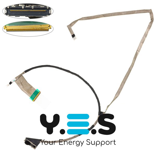 Б/У шлейф матриці для ноутбука HP Pavilion DV7-4000, DV7-5000 40-pin LED (609485-001)