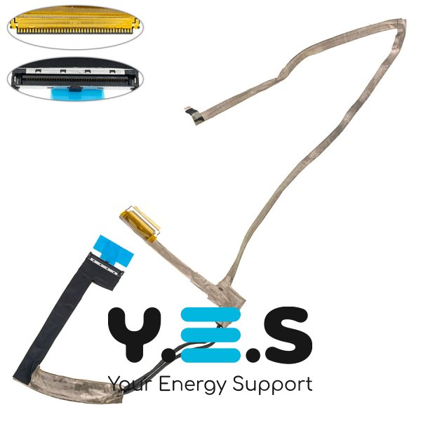 Б/У шлейф матриці для ноутбука HP Pavilion dv6-7000 LED з розʼємом камери 682056-001