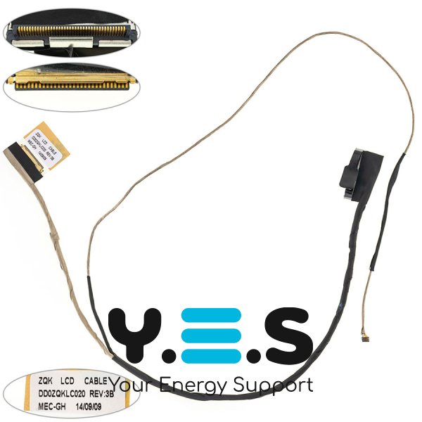 Б/У шлейф матриці для ноутбука Acer Aspire V5-472G LED (DD0ZQKlC020)