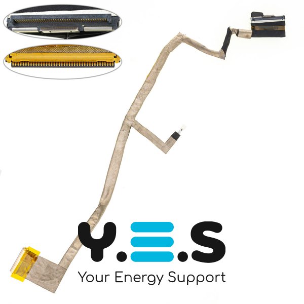 Б/в шлейф матриці для ноутбука HP DV6-1000, DV6-2000, 40pin LVDS (593004-001)