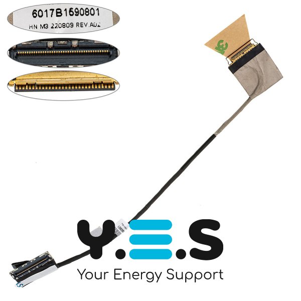 Шлейф матриці для ноутбука HP 840 G7, 845 G7, 30pin, FHD, 400 ніт, 6017b1590801