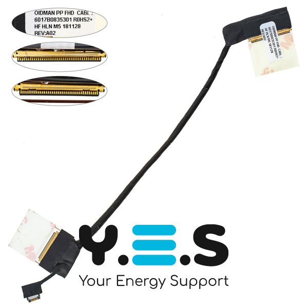 Шлейф матриці для ноутбука HP X360 1030 G2, 40pin 0.4, 6017B0835301