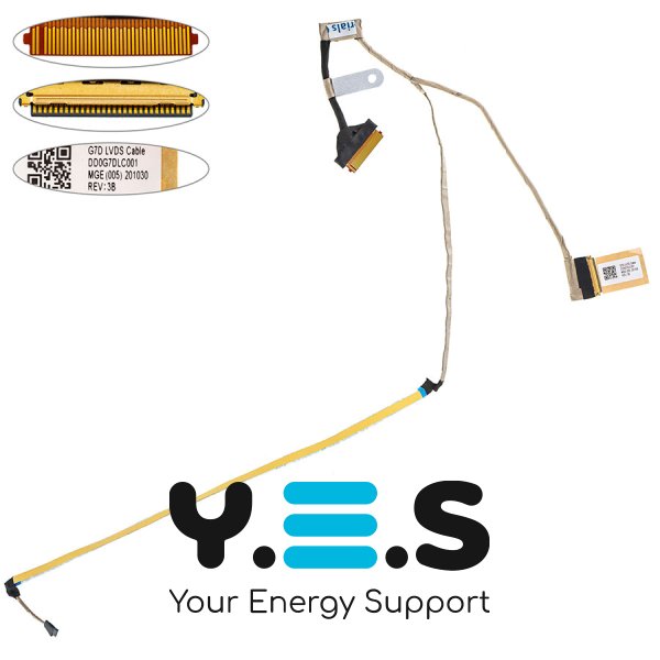 Шлейф матриці ноутбука HP 13-AN, TPN-Q214, 30pin 0.5мм (DD0G7DLC001)