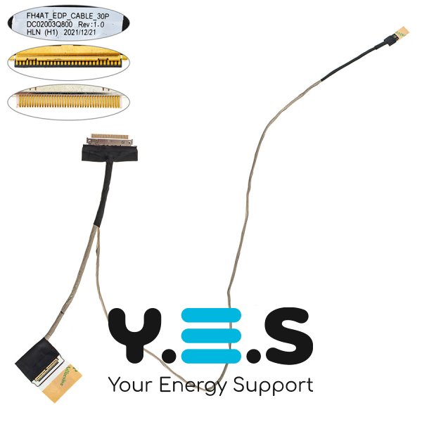 Шлейф матриці для ноутбука Acer A514-54G, A514-33 30pin 0.5 (DC02003Q800)