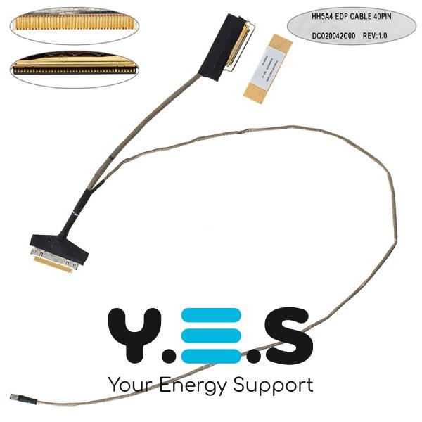 Шлейф матриці ноутбука Acer A515-57T/A515-47/A315-59/S50-54, 40pin 0.5, DC020042C00