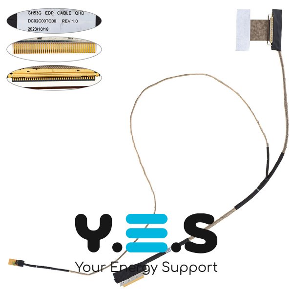 Шлейф матриці для ноутбука Acer PH315-54/GH53G, HD, 40 pin, 0.5 мм (50.QC5N2.002)