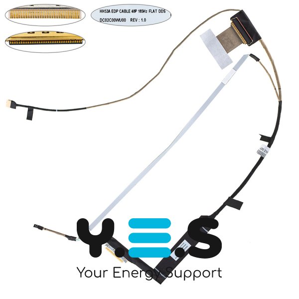 Шлейф матриці Acer PH315-55/HH53A, 165Гц, 40pin 0.5, 50.QGPN2.008