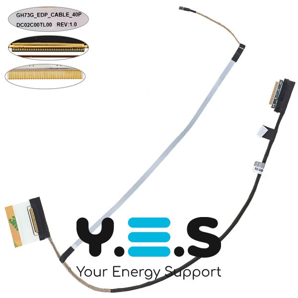 Шлейф матриці для ноутбука Acer PH317-55, 40 pin 0.5 мм (50.QB6N2.007)