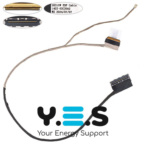 Шлейф матриці для ноутбука Asus G531/G531GW/G531GT/G531G 30pin 0.5мм (1422-03C30A2)